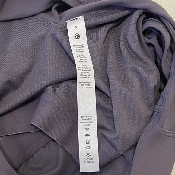 Lululemon NULU Twist Back Yoga Tank Top - NWT -Size 4 - Picture 4 of 5